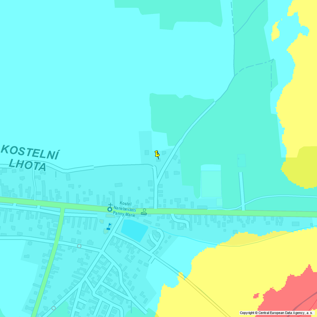 Povodňová mapa, zdroj: NEMO Report