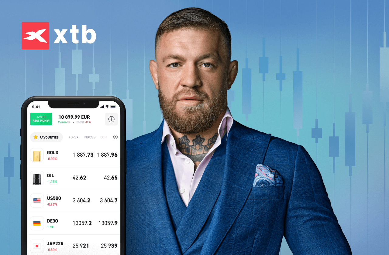 Conor McGregor, zdroj: XTB